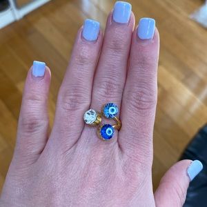Evil eye ring